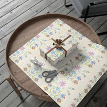 Load image into Gallery viewer, Floral Vintage Ledger Gift Wrap Paper