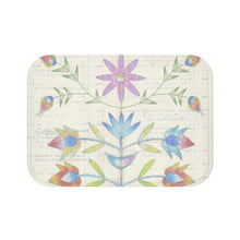 Load image into Gallery viewer, Unique Floral Artwork by Butch Thunderhawk Bath Mat