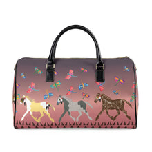 Load image into Gallery viewer, Faux Leather Travel Bag - Designed by Angela Gillette