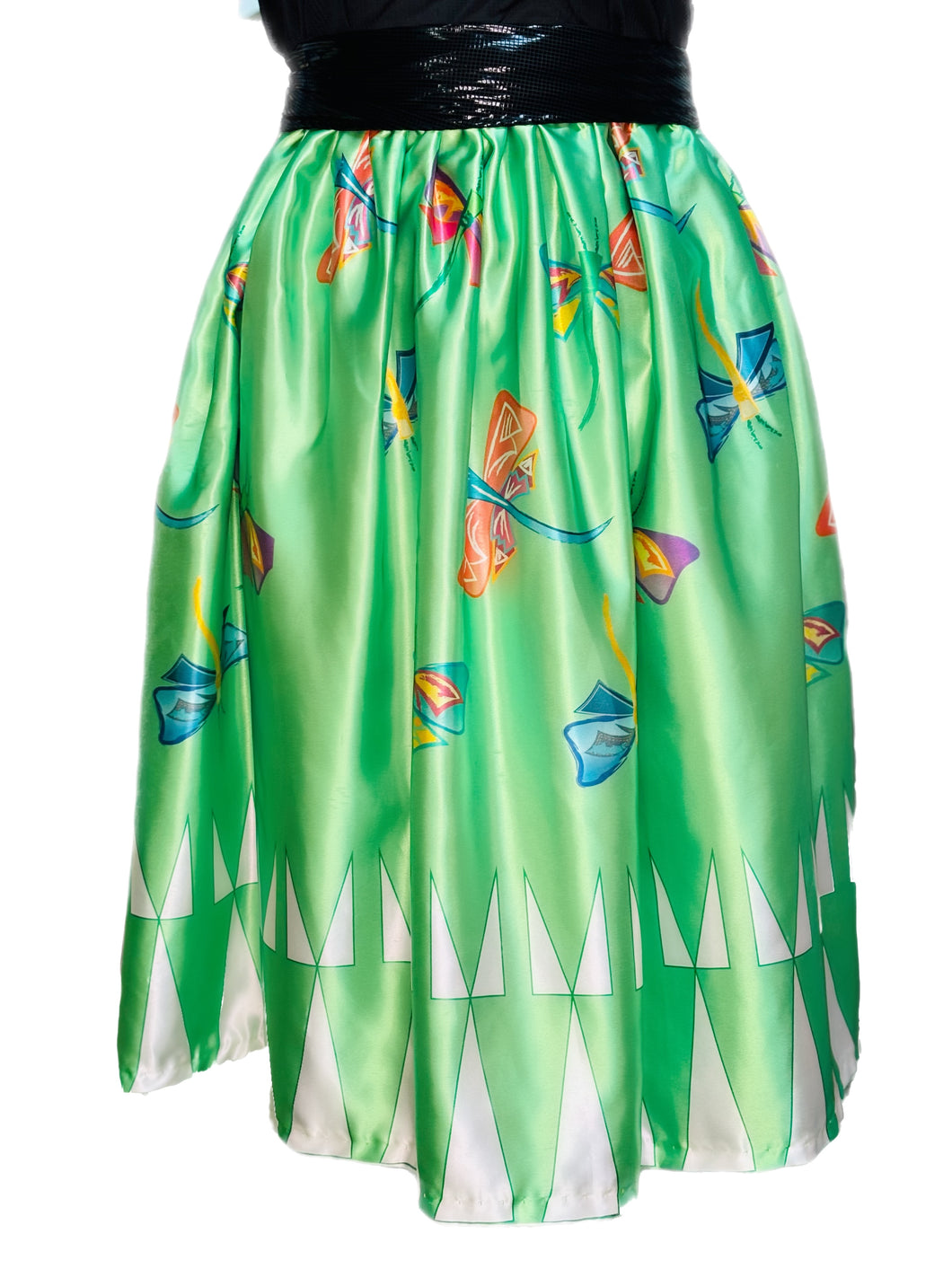 Lime Green w Dragon Fly