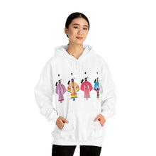 Load image into Gallery viewer, Hooded Sweatshirt / Ladies Northern Traditional Dancers/Comes in multiple colors
