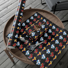 Load image into Gallery viewer, Gift Wrap Papers - Womens Fancy Dancer Powwow Dancer Angie Gillette Design
