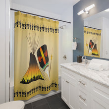 Load image into Gallery viewer, White Corn Wear Shower Curtains
