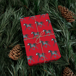 Gift Wrap Papers - Horse Designed by Angie Gillette of White Corn Wear