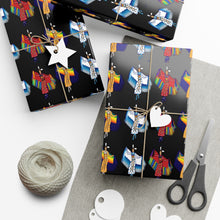 Load image into Gallery viewer, Gift Wrap Papers - Womens Fancy Dancer Powwow Dancer Angie Gillette Design
