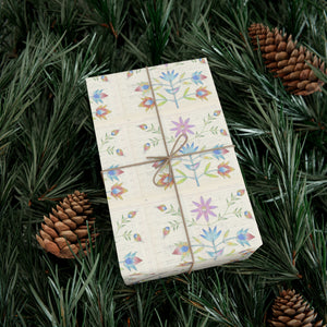 Gift Wrap Papers - Floral Ledger Art