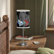 Load image into Gallery viewer, White Corn Wear Lamp on a Stand
