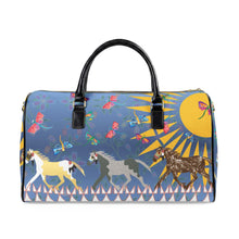 Load image into Gallery viewer, Faux Leather Travel Bag Designed by Angela Gillette
