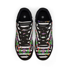 Load image into Gallery viewer, Women's Low-Top Leather Sneakers – Native Ledger Floral
