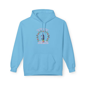 Botanical Bliss Hoodie, Floral Art Pullover, Cozy Fall Sweatshirt, Gift for Nature Lovers, Relaxed Casual Wear