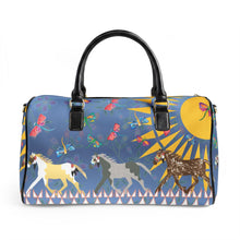 Load image into Gallery viewer, Faux Leather Travel Bag Designed by Angela Gillette
