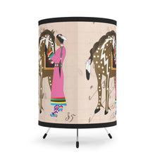 Load image into Gallery viewer, Collab Tripod Lamp with High-Res Printed Shade, US\CA plug
