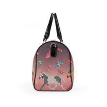 Load image into Gallery viewer, Faux Leather Travel Bag - Designed by Angela Gillette
