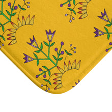 Load image into Gallery viewer, Bath Mat - Unique Midwest Floral drawn by Butch Thunderhawk

