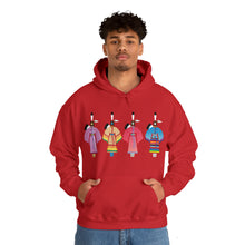 Load image into Gallery viewer, Hooded Sweatshirt / Ladies Northern Traditional Dancers/Comes in multiple colors
