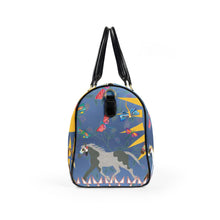 Load image into Gallery viewer, Faux Leather Travel Bag Designed by Angela Gillette

