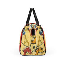 Load image into Gallery viewer, Western Cowboy Faux Leather Travel Bag - Butch Thunderhawk Artwork
