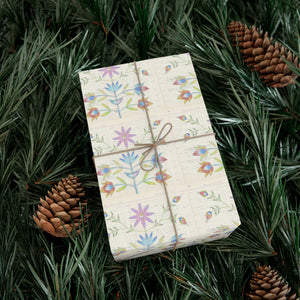 Gift Wrap Papers - Floral Ledger Art