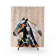 Load image into Gallery viewer, White Thunder Shower Curtains
