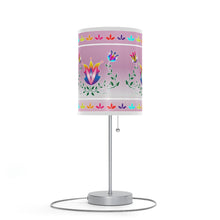 Load image into Gallery viewer, White Corn wear Lamp on a Stand
