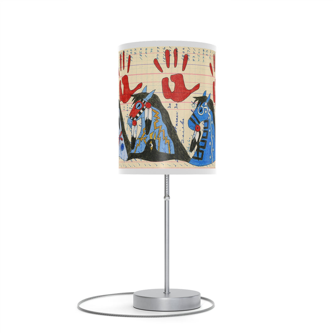 The Collab Lamp on a Stand