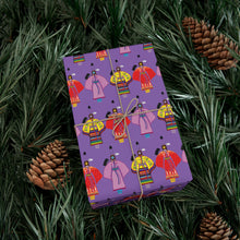 Load image into Gallery viewer, Northern Traditional Dancers Gift Wrap Paper
