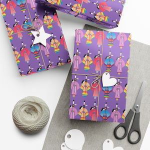 Gift Wrap Papers - Traditional Dancers