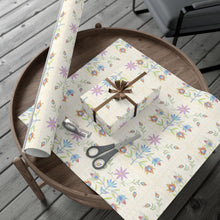 Load image into Gallery viewer, Floral Vintage Ledger Gift Wrap Paper
