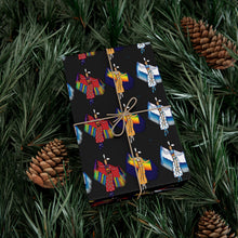 Load image into Gallery viewer, Gift Wrap Papers - Womens Fancy Dancer Powwow Dancer Angie Gillette Design
