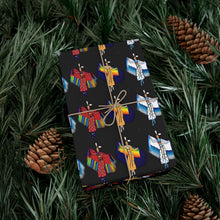 Load image into Gallery viewer, Gift Wrap Papers - Womens Fancy Dancer Powwow Dancer Angie Gillette Design
