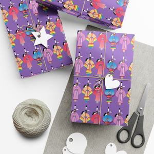 Gift Wrap Papers - Traditional Dancers