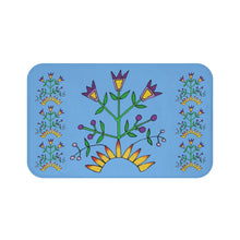 Load image into Gallery viewer, Bath Mat - Unique Midwest floral drawn by Butch Thunderhawk
