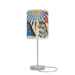 The Collab Lamp on a Stand