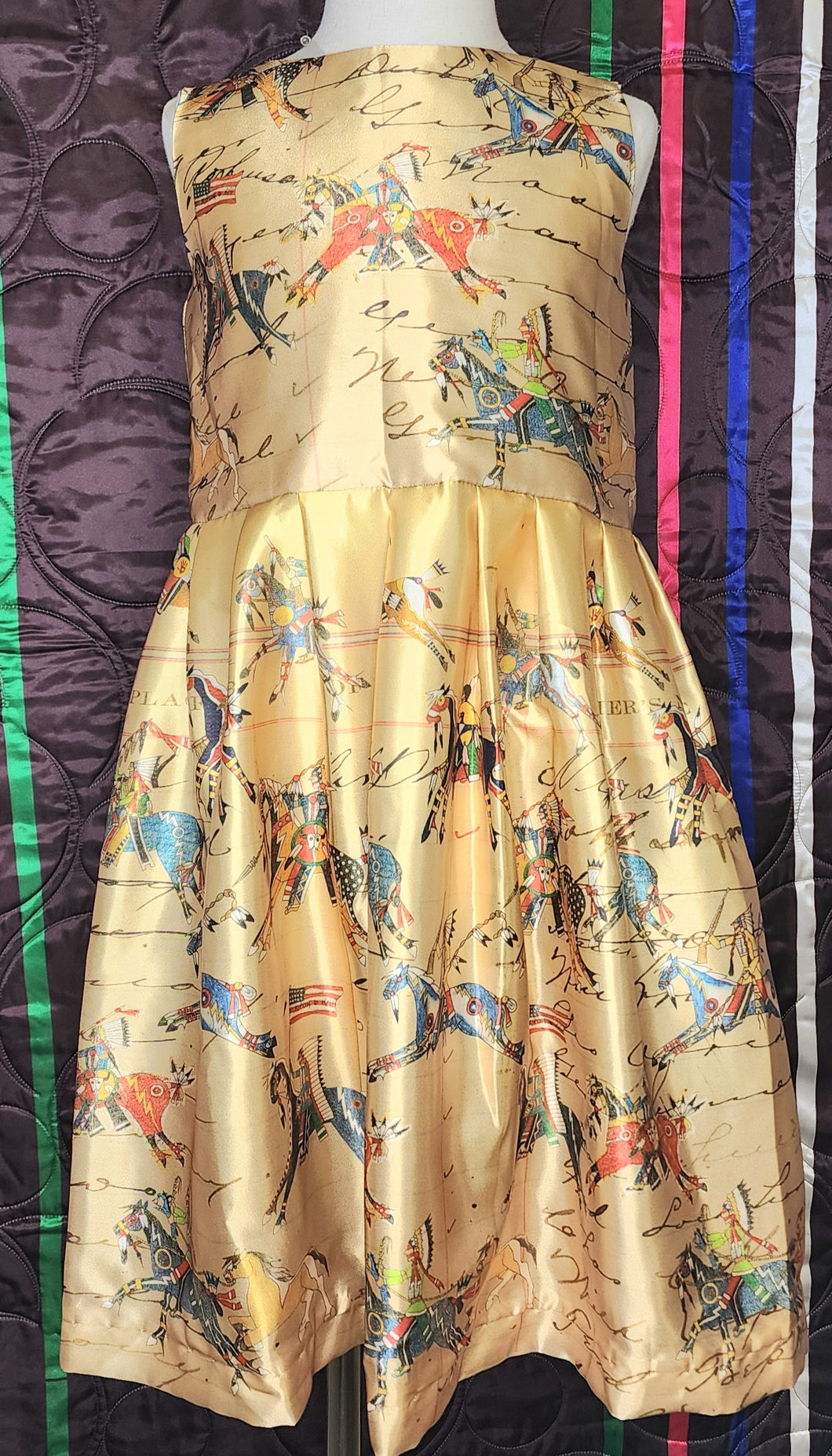 Satin dress