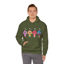 Load image into Gallery viewer, Hooded Sweatshirt / Ladies Northern Traditional Dancers/Comes in multiple colors
