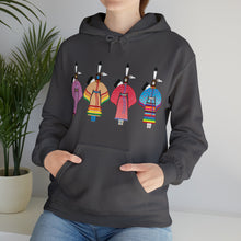 Load image into Gallery viewer, Hooded Sweatshirt / Ladies Northern Traditional Dancers/Comes in multiple colors
