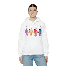 Load image into Gallery viewer, Hooded Sweatshirt / Ladies Northern Traditional Dancers/Comes in multiple colors

