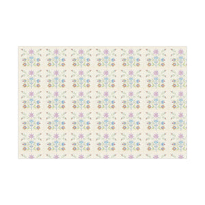 Gift Wrap Papers - Floral Ledger Art