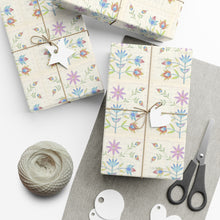 Load image into Gallery viewer, Gift Wrap Papers - Floral Ledger Art
