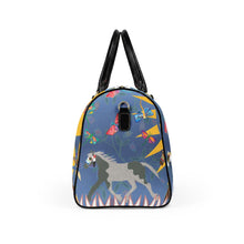 Load image into Gallery viewer, Faux Leather Travel Bag Designed by Angela Gillette
