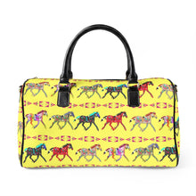 Load image into Gallery viewer, Faux Leather Travel Bag - Designed by Angela Gillette
