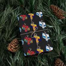 Load image into Gallery viewer, Gift Wrap Papers - Womens Fancy Dancer Powwow Dancer Angie Gillette Design

