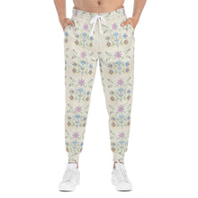 Load image into Gallery viewer, White Corn Wear Athletic Joggers (AOP)
