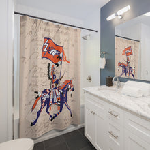 Load image into Gallery viewer, Broncos Horse Shower Curtain
