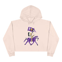 Load image into Gallery viewer, WCW Ledger Viking Horse Crop Hoodie
