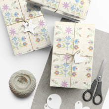 Load image into Gallery viewer, Gift Wrap Papers - Floral Ledger Art
