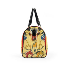 Load image into Gallery viewer, Western Cowboy Faux Leather Travel Bag - Butch Thunderhawk Artwork
