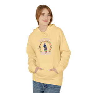 Botanical Bliss Hoodie, Floral Art Pullover, Cozy Fall Sweatshirt, Gift for Nature Lovers, Relaxed Casual Wear
