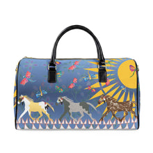 Load image into Gallery viewer, Faux Leather Travel Bag Designed by Angela Gillette
