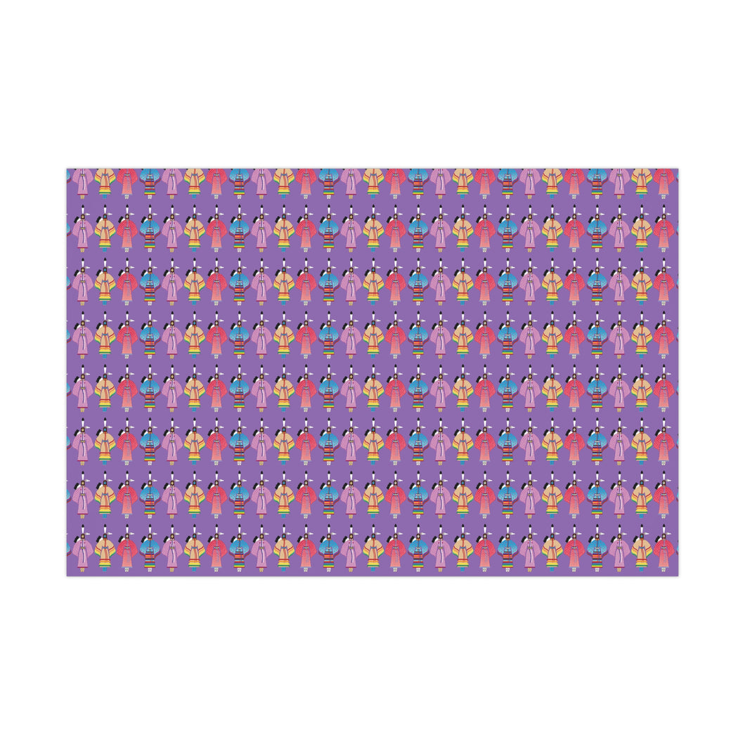 Gift Wrap Papers - Traditional Dancers
